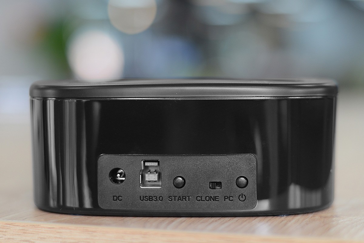 Đế cắm ổ cứng đôi kết nối chuẩn 3.0 Orico 6228US3 - Dock ổ cứng 2,5" và 3,5" HDD/SSD - Hàng Nhập Khẩu