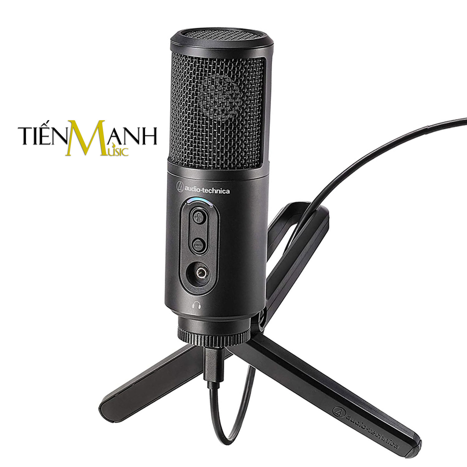 Micro Audio Technica ATR2500X USB Mic Thu âm Phòng Studio ATR2500, Microphone Cardioid Condenser ATR2500x-USB Hàng Chính Hãng - Kèm Móng Gẩy DreamMaker