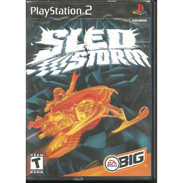 Game PS2 đua xe trượt tuyết sled storm