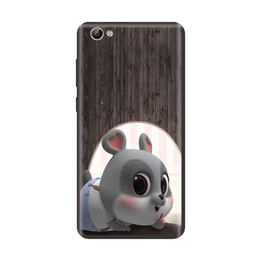 Ốp lưng TPU viền dẻo cho điện thoại VIVO Y66 Hình Chuột Tết 2020 - Mẫu 19