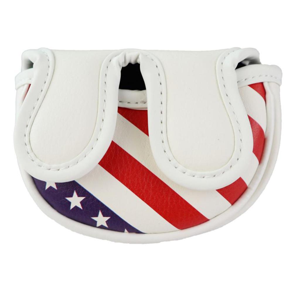 3x Golf Mallet Putter Cover | Golf Closure | Performance PU Leather