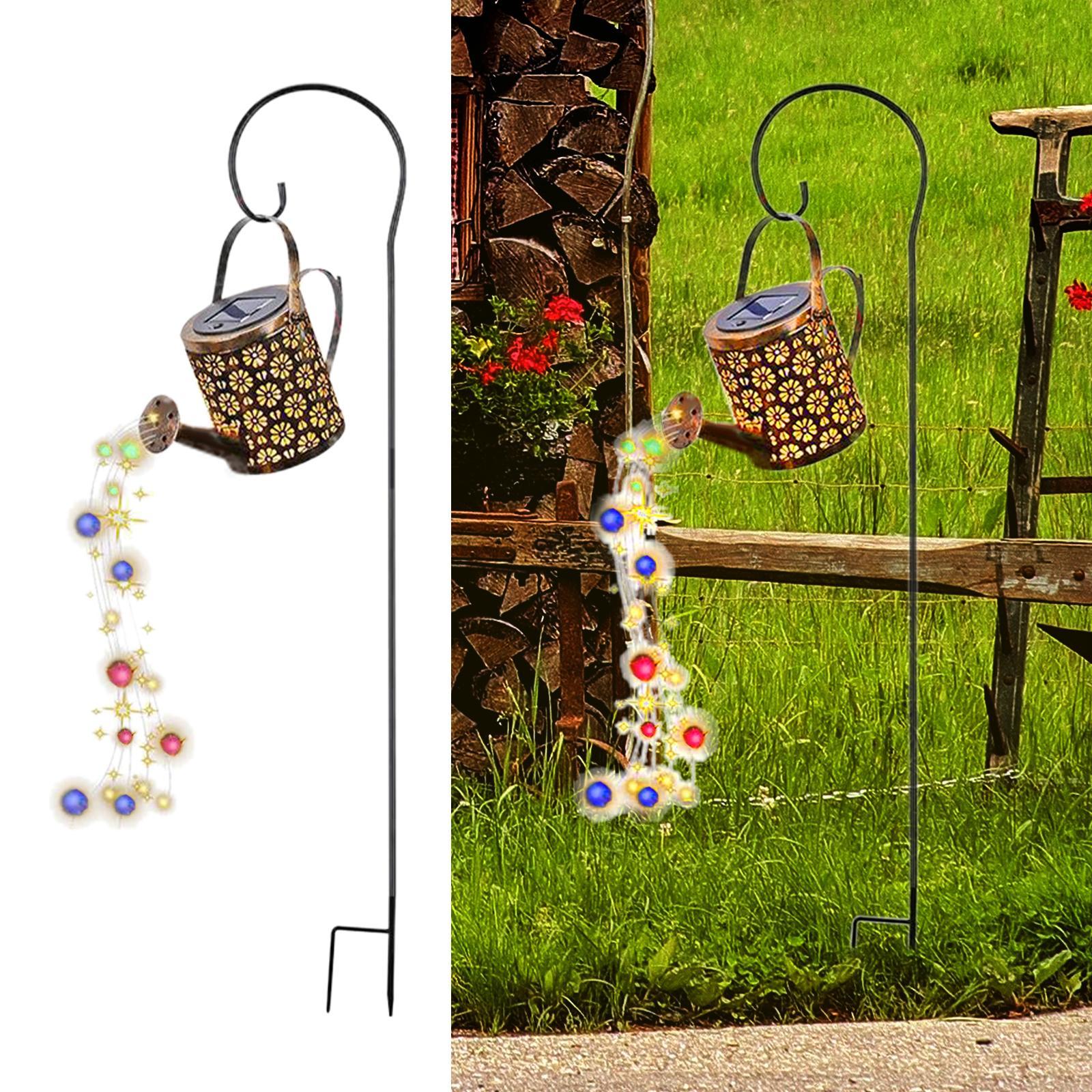 Solar Decorative Colorful Solar Ground Lights for Path Patio