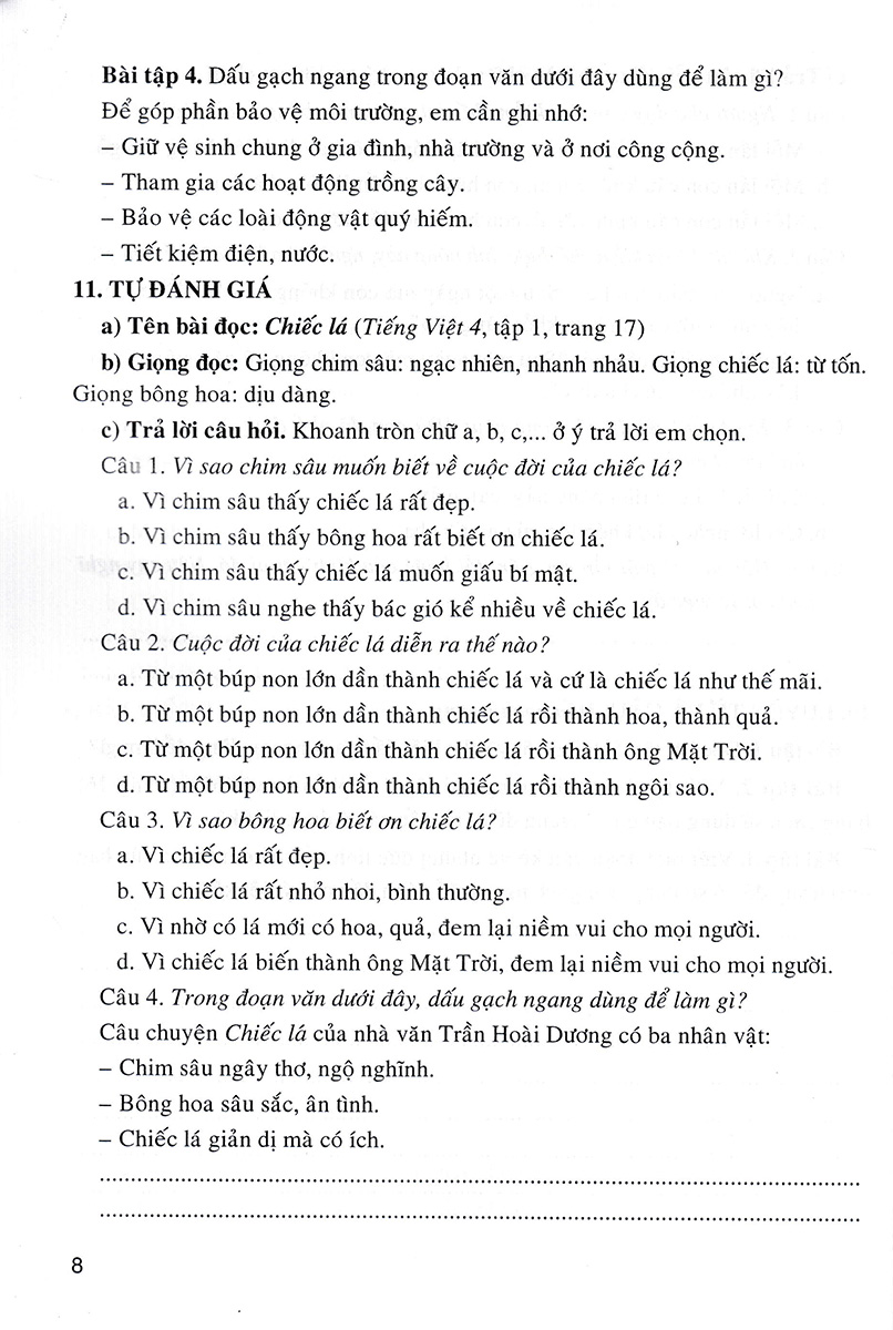 Bồi Dưỡng Tiếng Việt Lớp 4 _HA