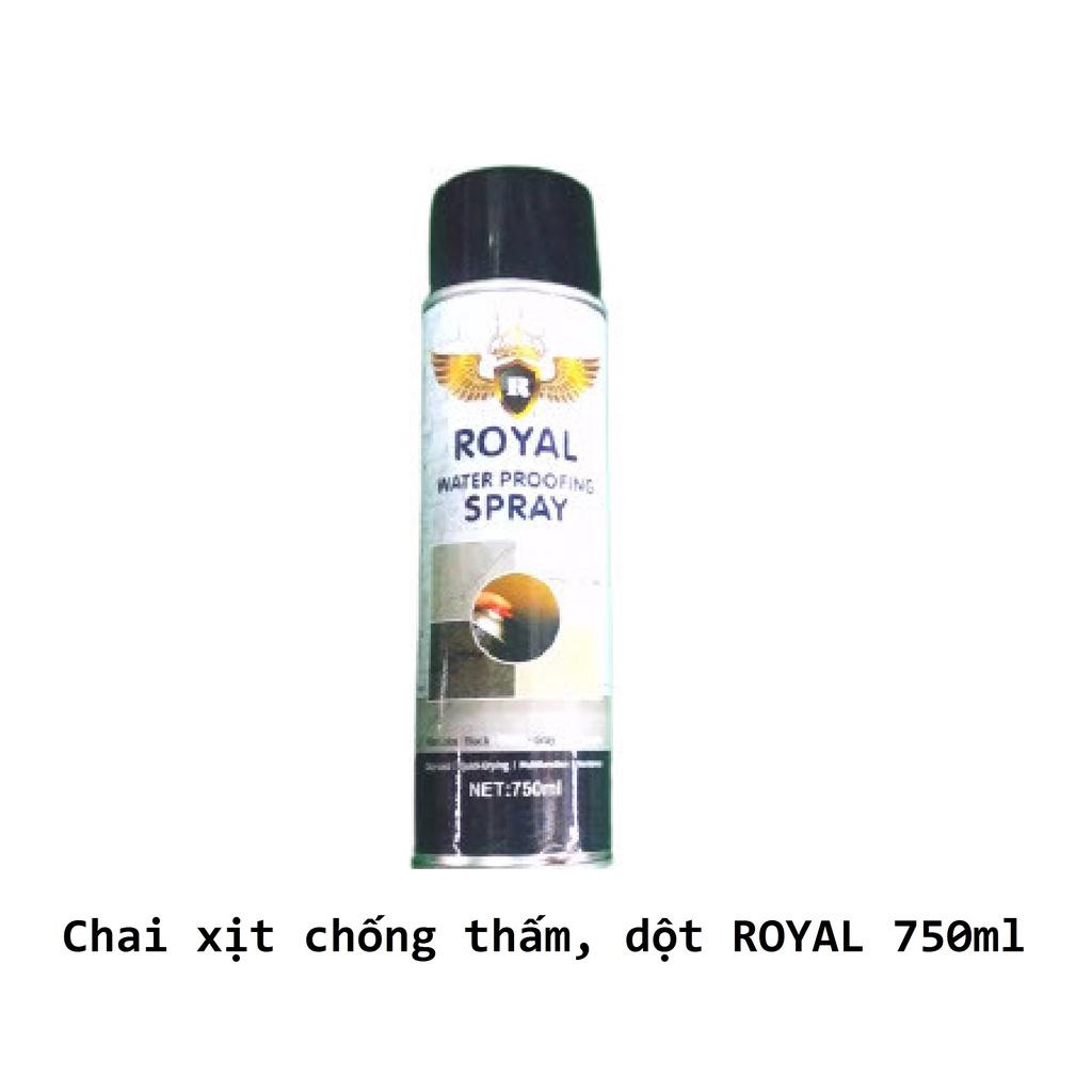 Chai xịt chống thấm, dột ROYAL 750ml