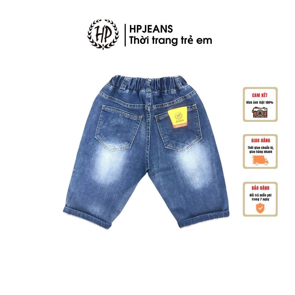 Quần Jean Bé Trai HPJEANS359 Quần Bò Bé Trai HP Jeans Chất Liệu 100% Cotton Cao Cấp Cho Các Bé Từ 7 Đến 10 Tuổi