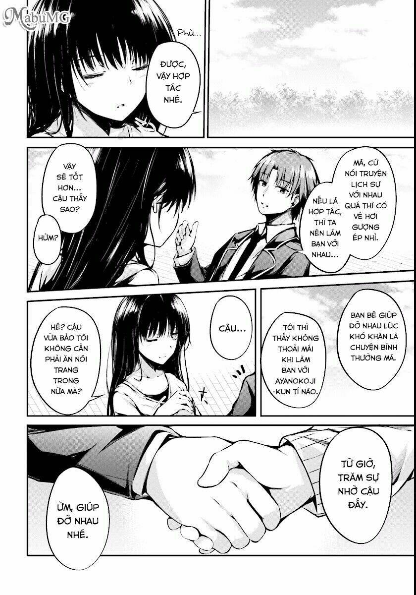 chào mừng đến với lớp học thượng đẳng: √horikita chapter 1 32