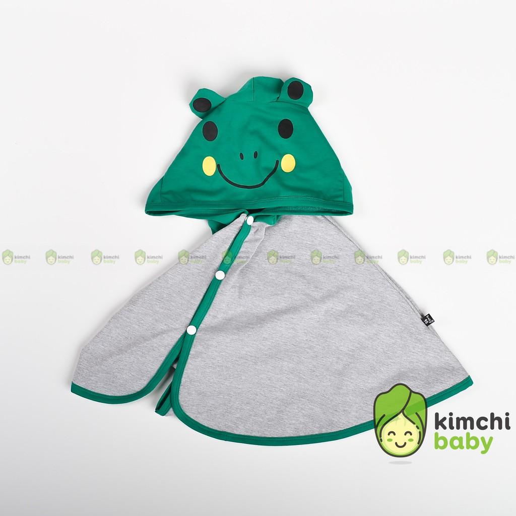 Áo Chống Nắng Cho Bé Trai, Bé Gái Minky Mom Mẫu Cánh Dơi 3D Vải Cotton 100%, Áo Choàng Thú Trẻ Em Mặc Hè MKMAK2101