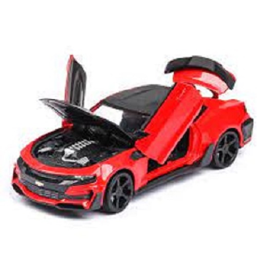 Đồ chơi chiếc xe sắt nguyên chiếc kiểu dáng thể thao siêu bền cửa đóng mở cực bền có đèn nhạc