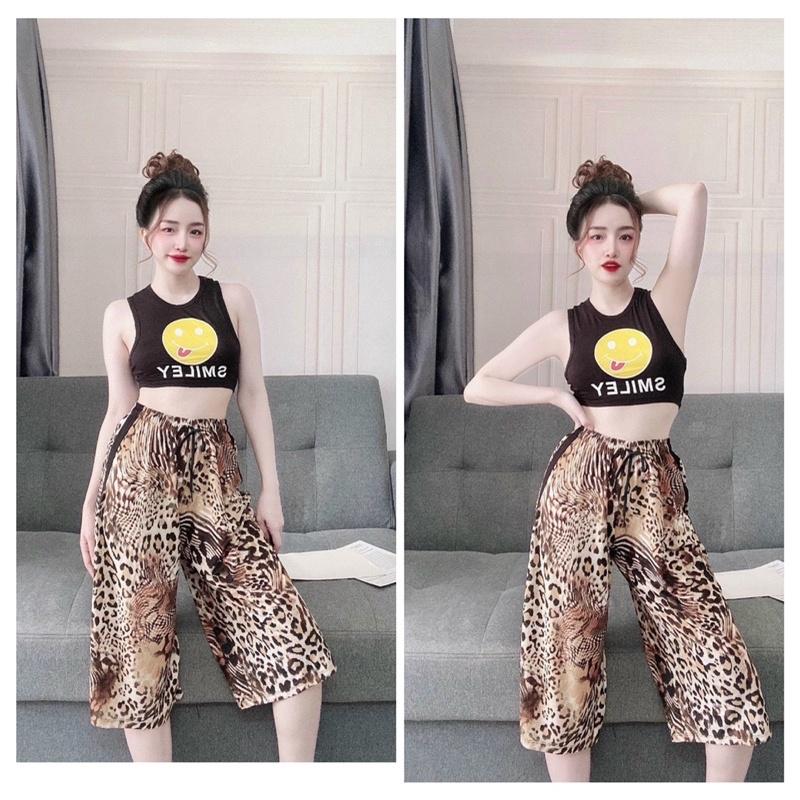 Đồ Bộ Thể Thao Nữ, Đồ Bộ Thun Nữ, Bộ Mặc Nhà Nữ, Thun cotton co giãn 4 chiều, Freesize < 58kg