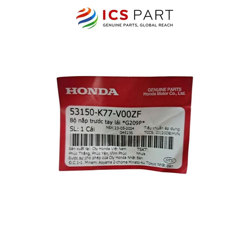 Nắp Trước Tay Lái (Bàn Thờ) HONDA Sh 125 / Sh 150 2016-2018 Xanh Lục G209P (Có Tem) (53150K77V00ZF)