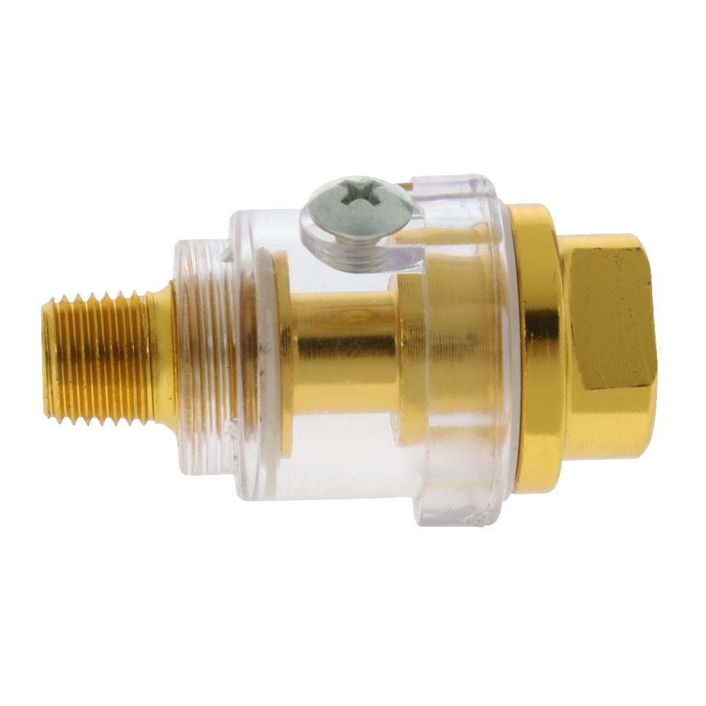 Đồng Mini Phù Oiler Lubricator Cho Khí Nén Công Cụ Không Khí 1/4