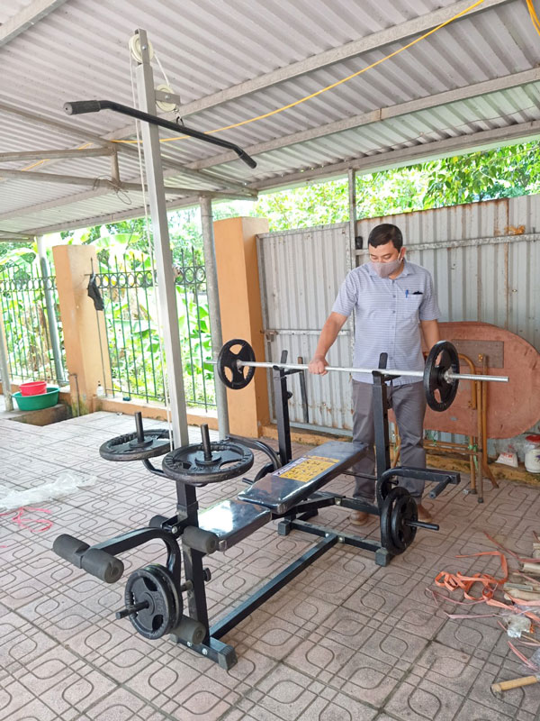 Ghế tập tạ đa năng Xuki, Ghế tạ đa năng tập gym tại nhà