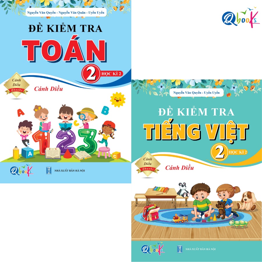 Sách Combo Đề Kiểm Tra Toán Tiếng Việt Lớp 2 Học Kì 2 Cánh Diều