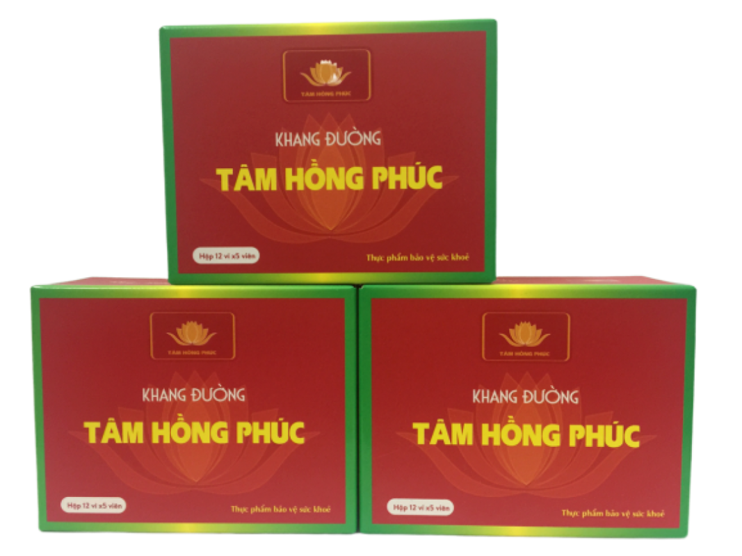 Khang Đường Tâm Hồng Phúc, hỗ trợ làm giảm Cholesterol, mỡ máu và nguy cơ xơ vữa mạch máu