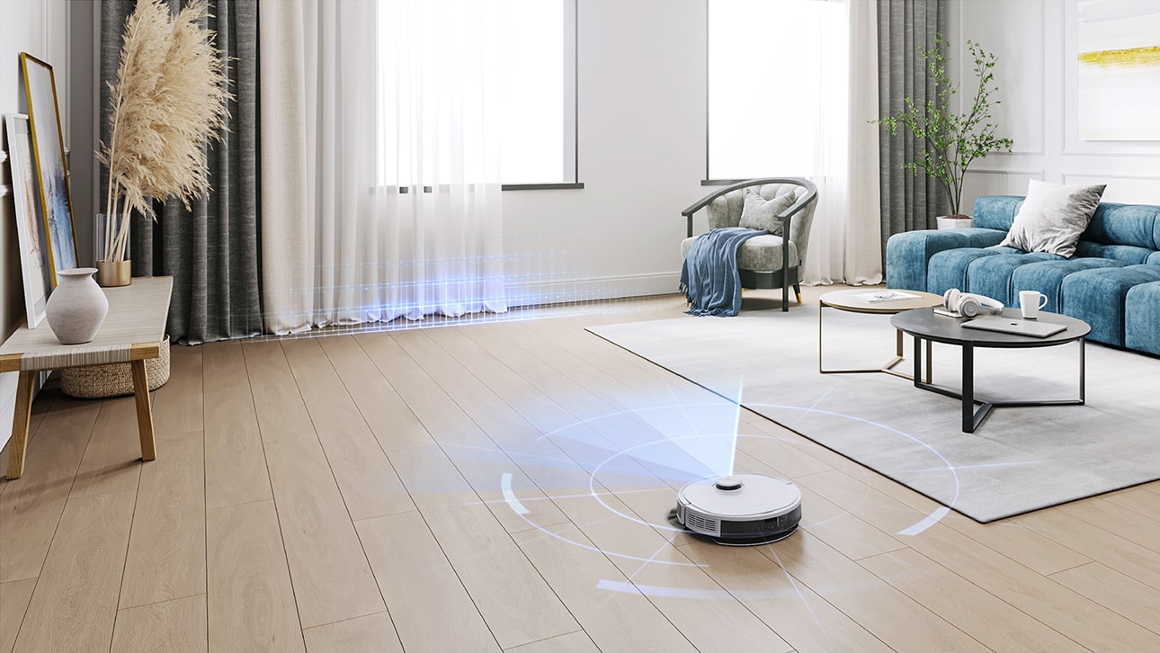 Robot hút bụi Ecovacs Deebot N8 Pro - Hàng chính hãng