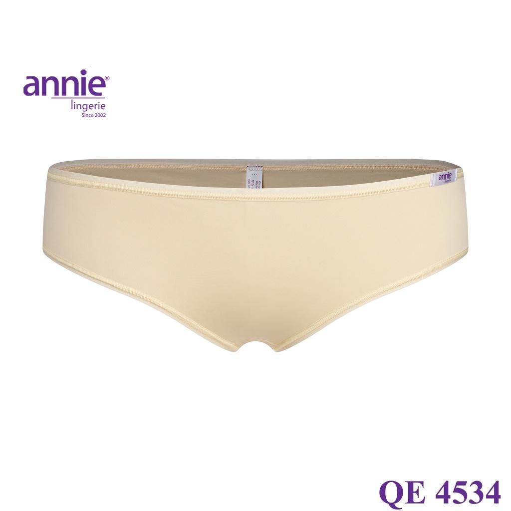 Quần lót nữ trơn thun lạnh, lưng thấp cao cấp annie 4534 ôm sát cơ thể, không cộm, cấn, trẻ trung, mềm mịn, thoáng mát