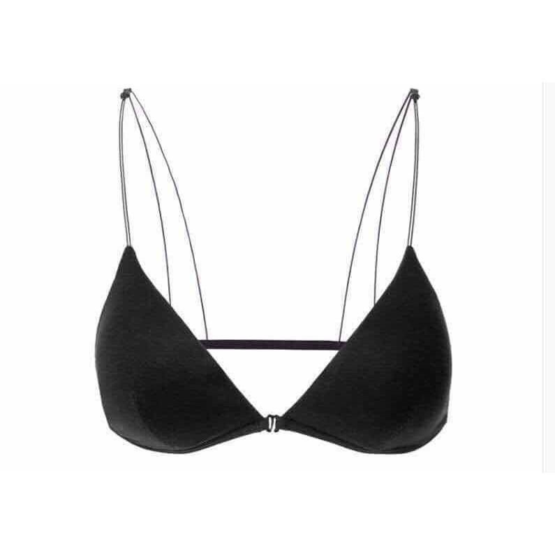 Áo Bra Sexy cotton đệm mỏng dây bún cài trước Freesize