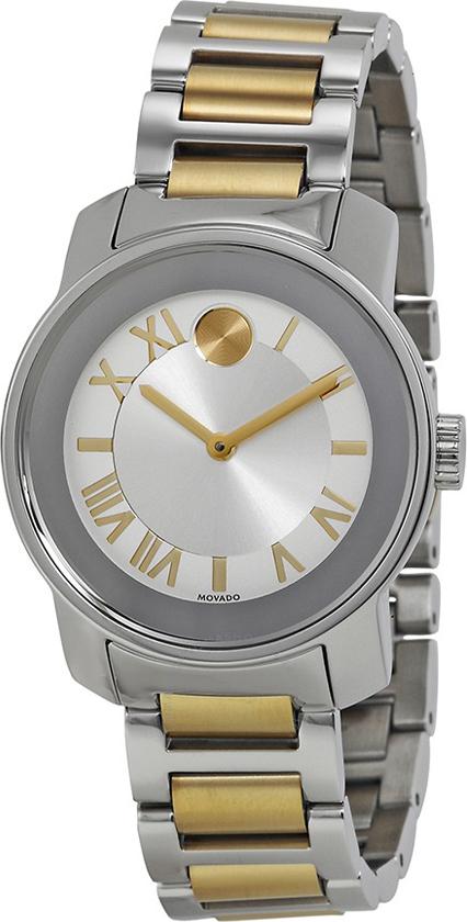 Đồng Hồ Nữ Dây Kim Loại Movado 3600245 (32mm) - Vàng Trắng