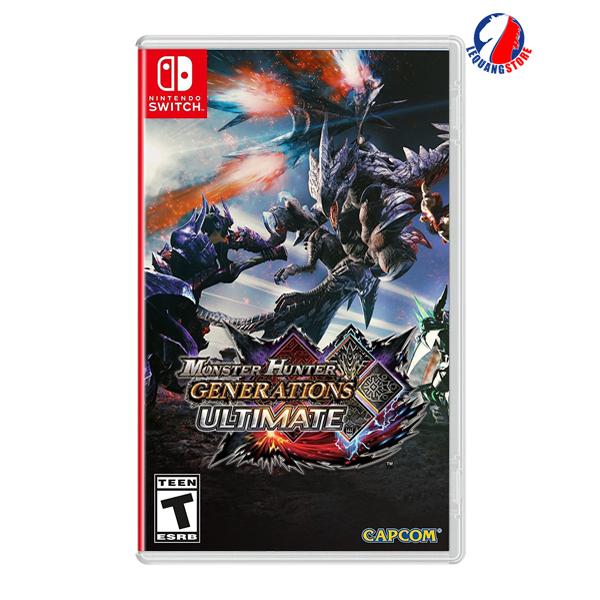 Monster Hunter Generations Ultimate - Băng Game Nintendo Switch - US - Hàng chính hãng