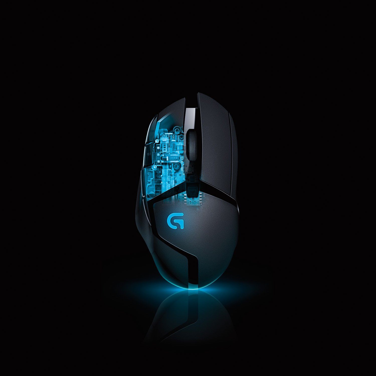 Chuột Game Có Dây Logitech Hyperion Fury G402 - 4000 DPI, LED, 8 Phím, Chơi game FPS siêu nhanh - Hàng Chính Hãng