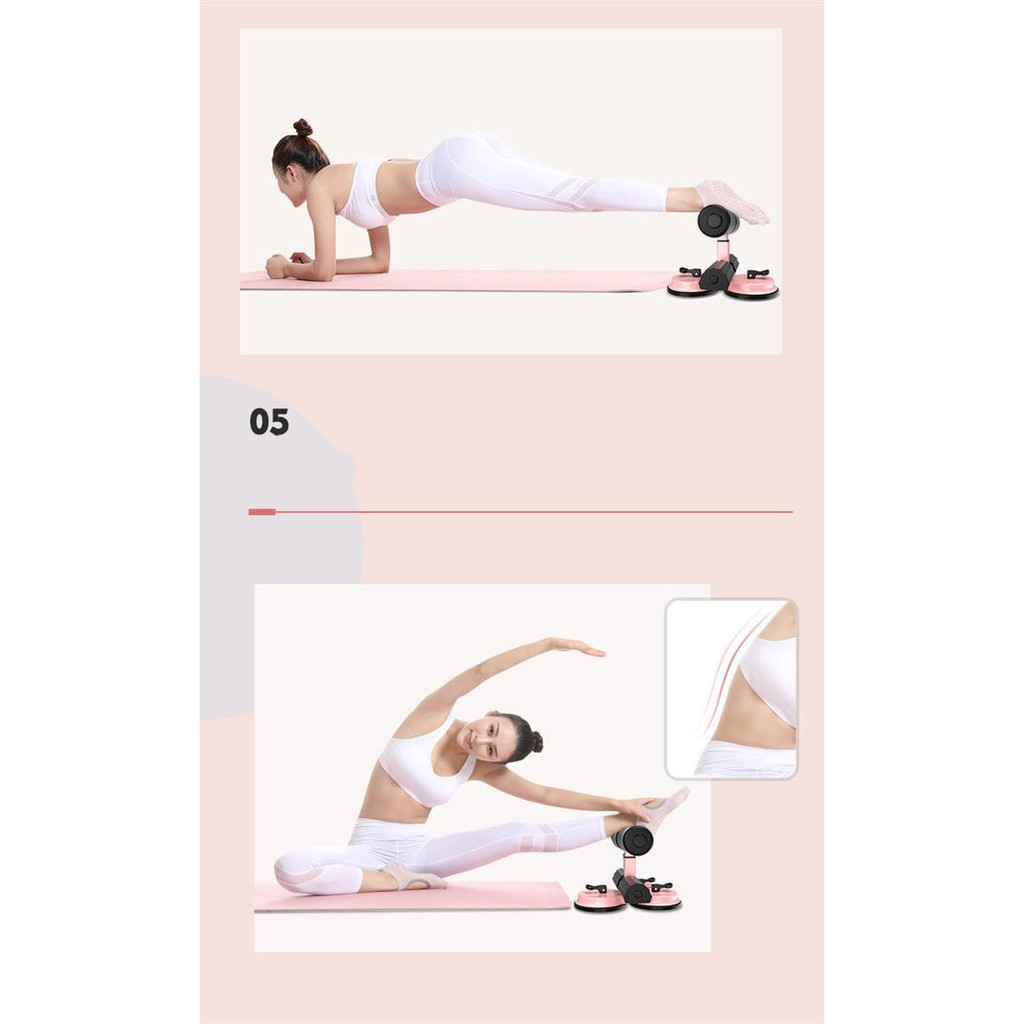 Dụng Cụ Tập Bụng 2 Đế Hút Chân Không Đa Năng Kiểu Dáng Mới Siêu Bám Hút
