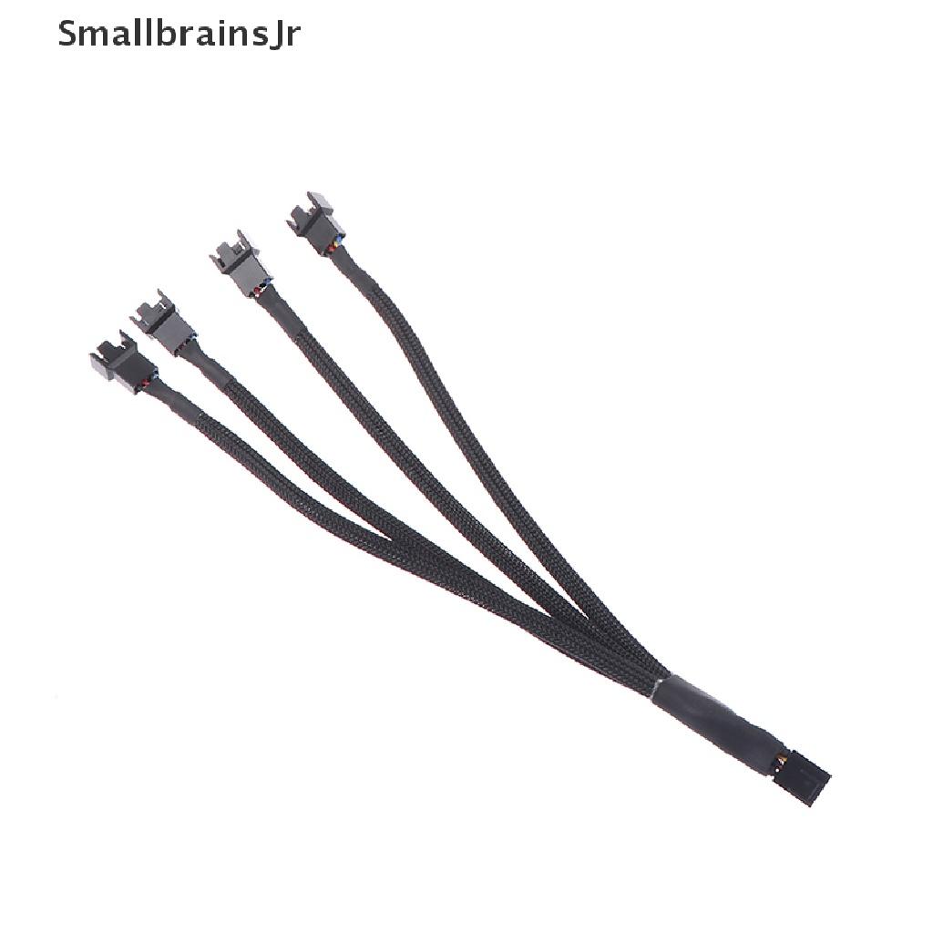 Dây cáp chia quạt tản nhiệt CPU 1 sang 2 3 4 4 pin