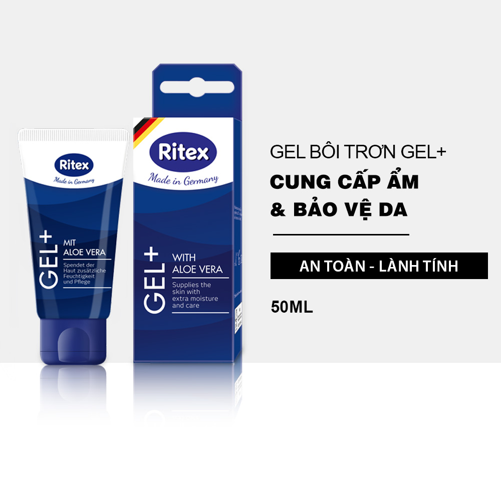 Gel bôi trơn Ritex tinh chất lô hội - GEL+ JN-RITEX-GEL+