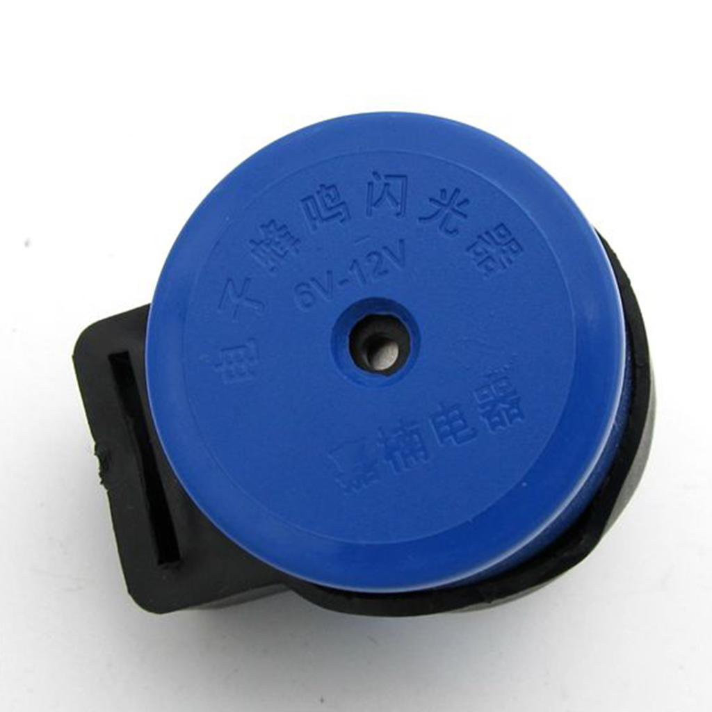 2x Flasher Buzzer Relay Indicator TurnSignal Led Blinker DC 6V 12V Beeper 2Pin