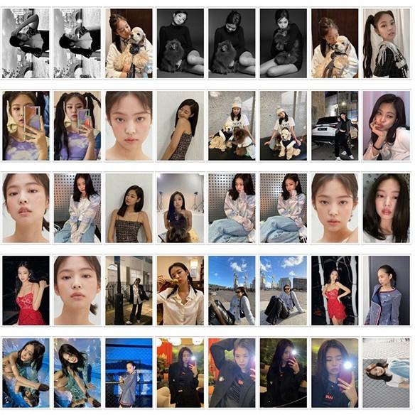 Lomo Jennie Blackpink hộp ảnh thẻ ảnh Jennie