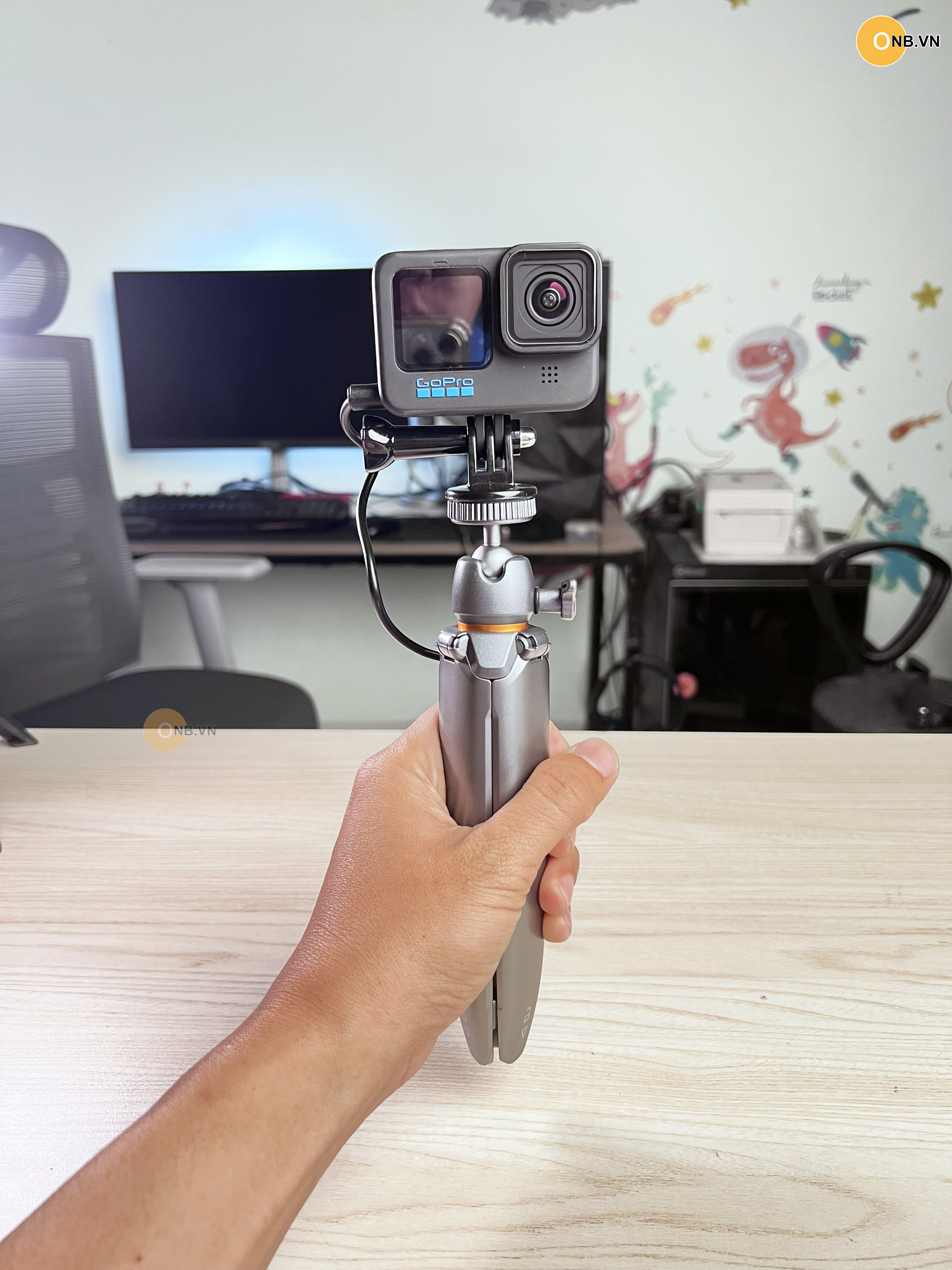 Smallrig Tripod gậy sạc dự phòng 4000mAh cho i-phone Gopro code 3108