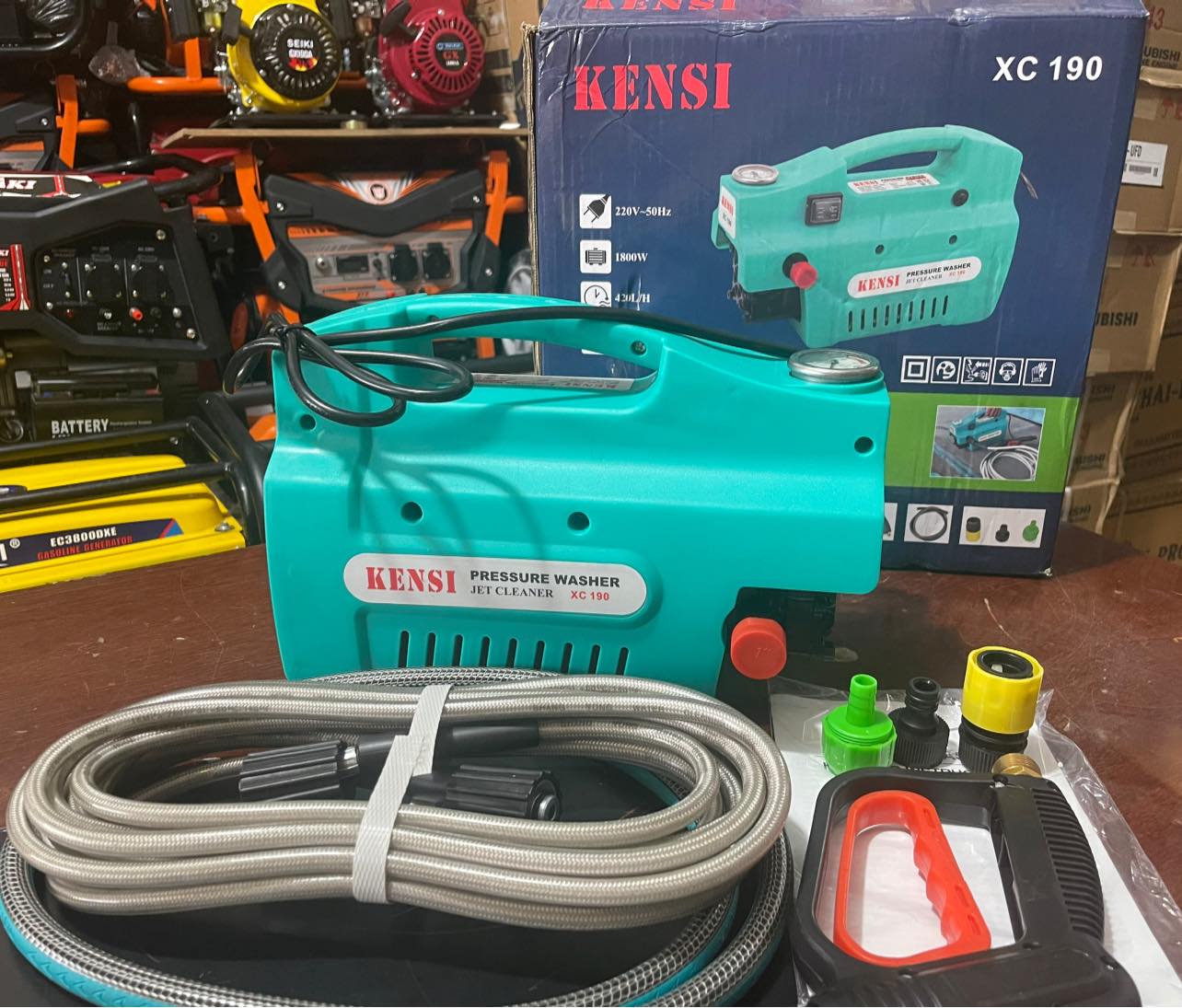 Máy Rửa Xe 1800W Kensi XC 190