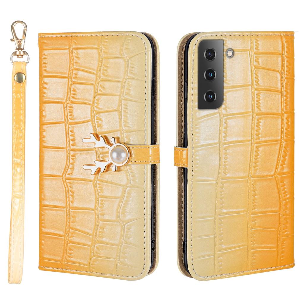 Ốp điện thoại da gập màu gradient dành cho Samsung Galaxy S20 Plus S20+ S20 Ultra S20FE S21 Plus S21+ S21 Ultra S21FE