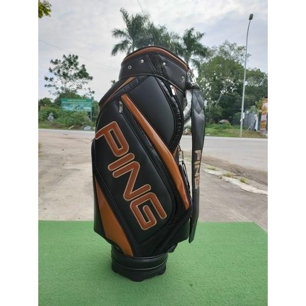 (Ảnh thật) Túi gậy golf Ping Da PU chống nước Tốt TG003