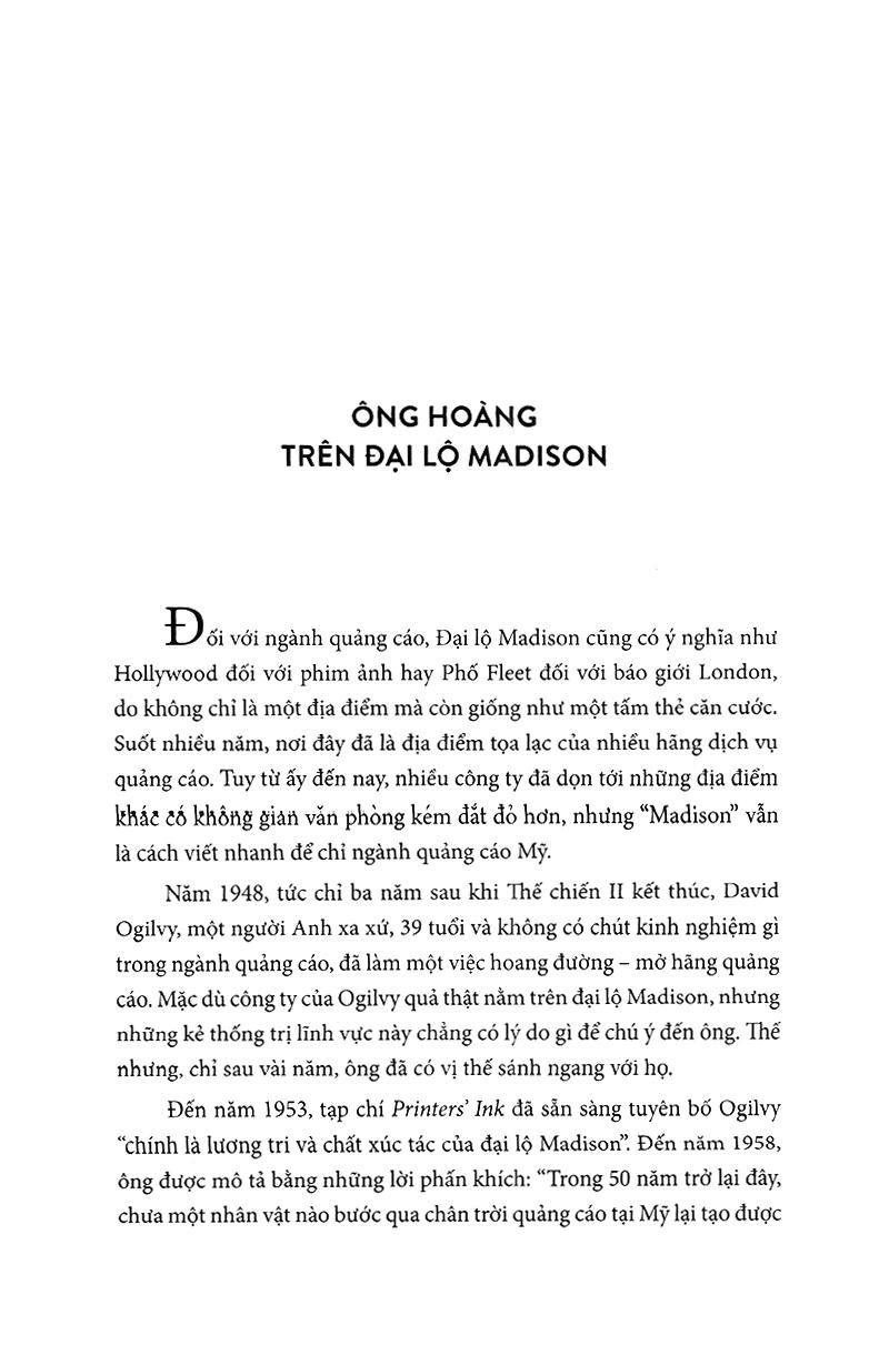 Sách David Ogilvy - Triều Đại Của Một Ông Hoàng Quảng Cáo