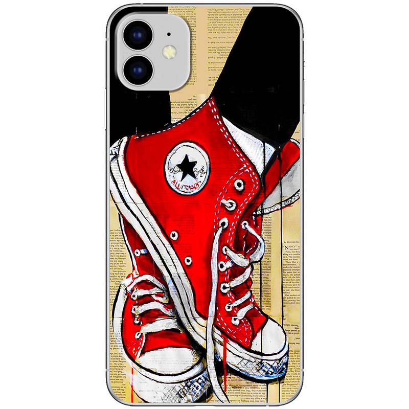 Ốp lưng dành cho iPhone 11 mẫu Giầy đỏ