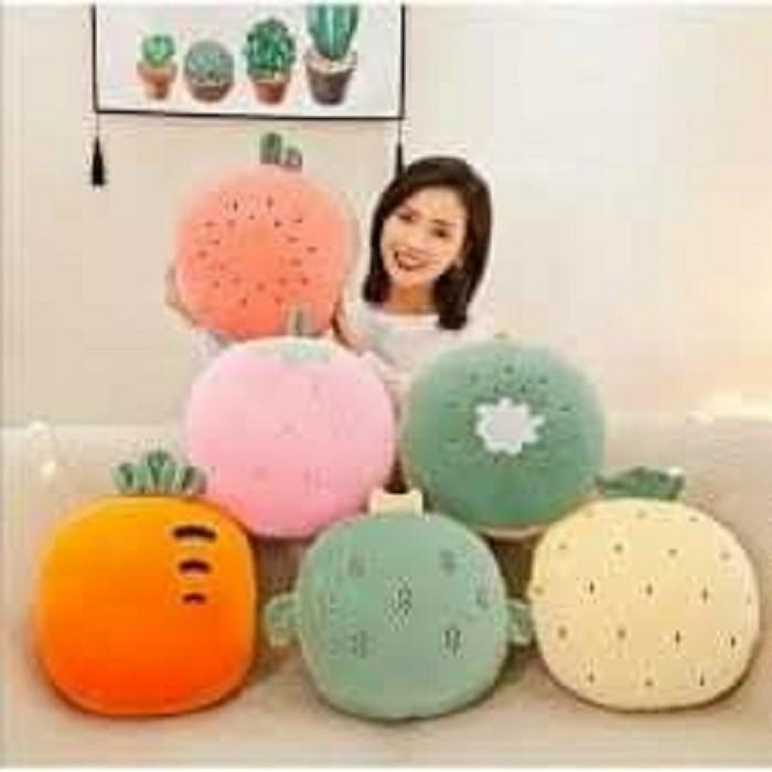 Bộ gối kèm chăn hình hoa quả