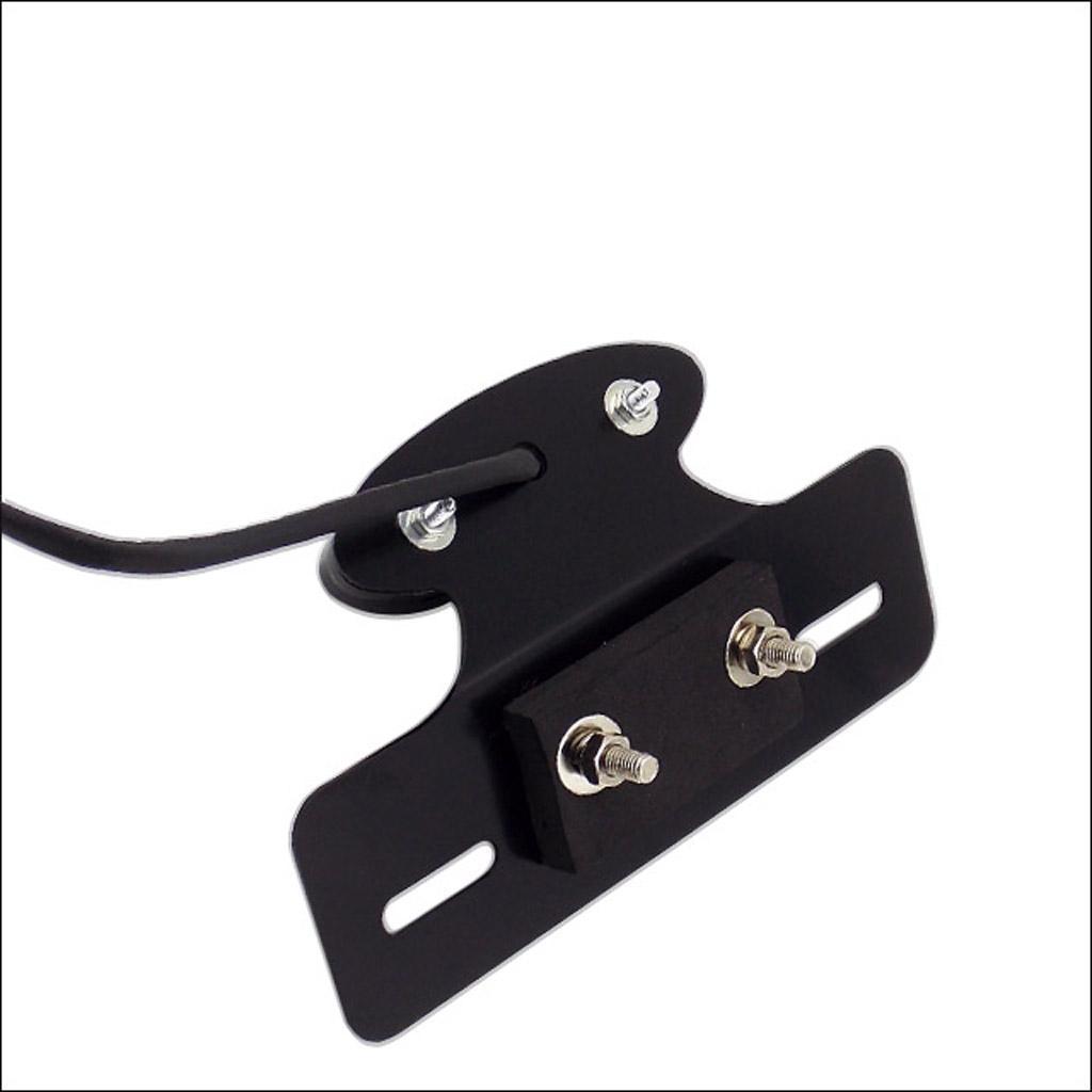 Universal LED Motorcycle Brake Tail Light License Plate Holder Turn Signal LED Light for Harley, 12V, 3 Colors, Tail Light for Yamaha - Waterproof