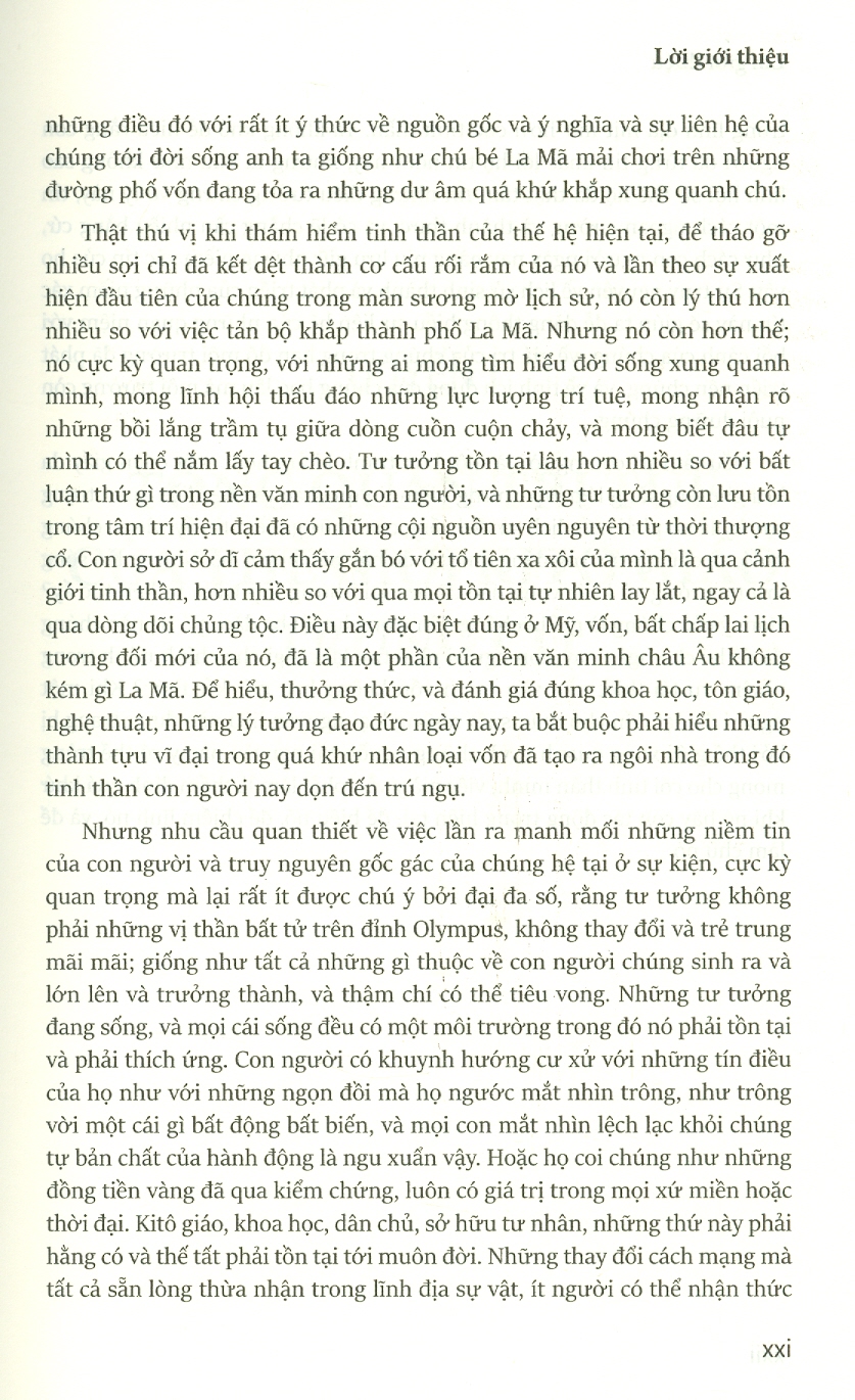 Tinh Thần Hiện Đại - Lịch Sử Hình Thành Và Phát Triển