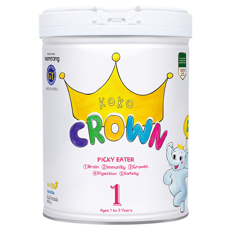 Sữa Koko Crown Picky Eater số 1 (dành cho trẻ từ 1-2 tuổi) cho trẻ biếng ăn