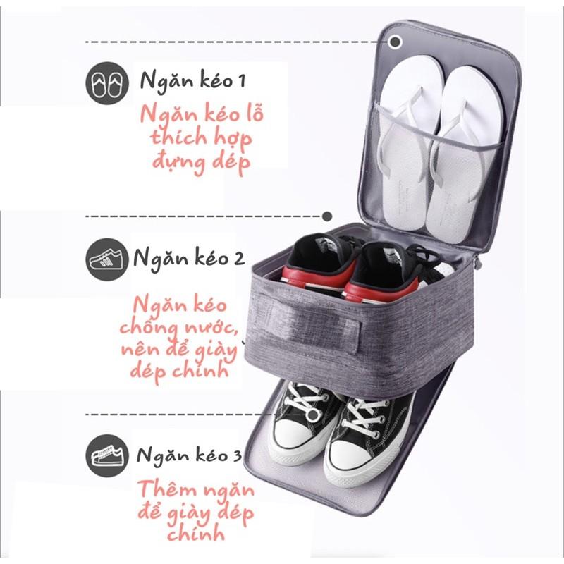 Balo du lịch đựng giày dép phụ kiện siêu tiện dụng