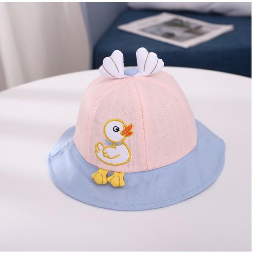 Mũ vành tròn hình Vịt xinh cute mũ mềm mịn đẹp cực dễ thương cho bé từ 0-3 tuổi