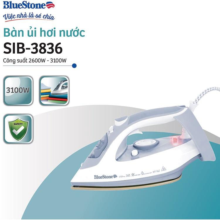 Bàn Ủi Hơi Nước BlueStone SIB-3836 (3100W) - Hàng chính hãng