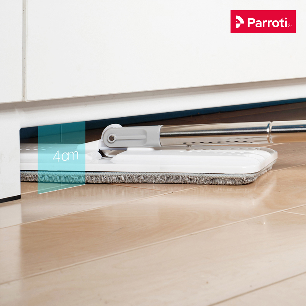 Cây Lau Nhà Thông Minh, Chổi Lau Nhà 360 Độ Đa Năng - Parroti MOP-PR01
