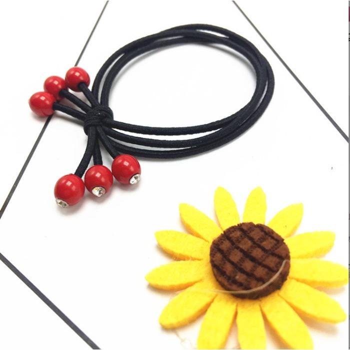 Dây Cột Tóc Đính Hạt Siêu Xinh