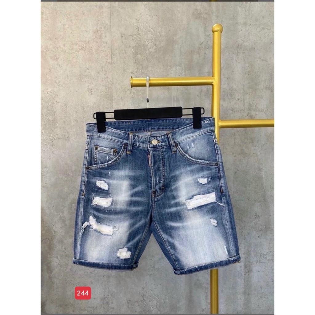 Quần Short Nm Chất Jean King168 , Quần Short Jean Nam Cao Cấp NT138