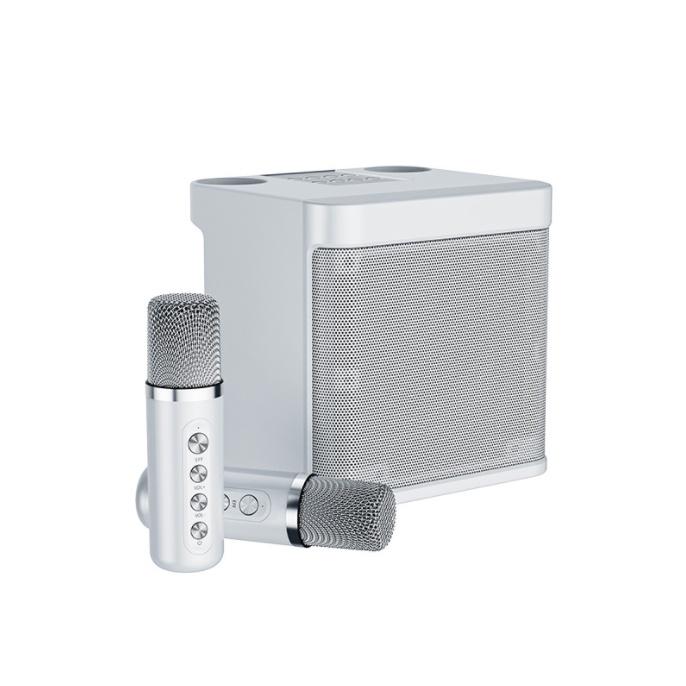 Loa Karaoke Bluetooth YS-203 Kèm Hai Micro Không Dây Cao Cấp
