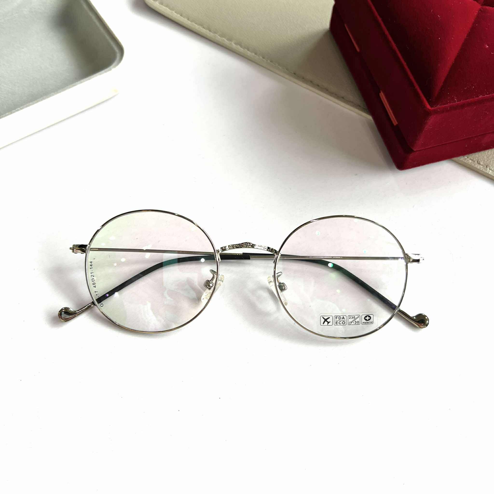 Kính Mắt tròn form nhỏ - Kính Nobita tròn ngố