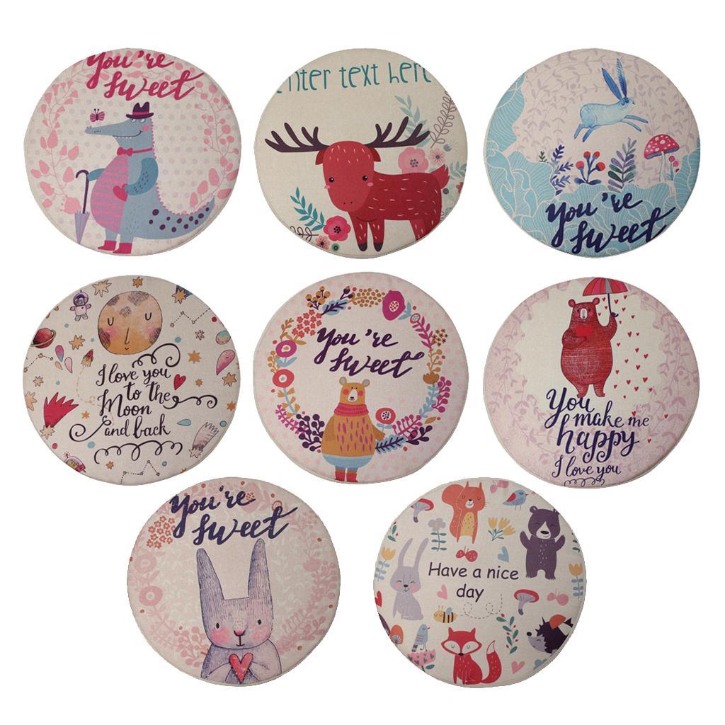 Non- Cushion Circular Chair Cushions Round Mat