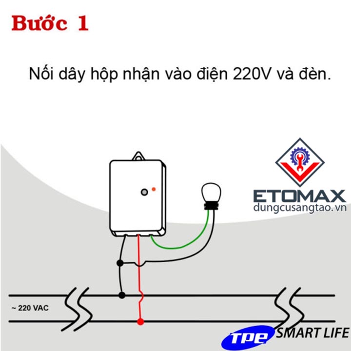 Công tắc điều khiển từ xa RC5H