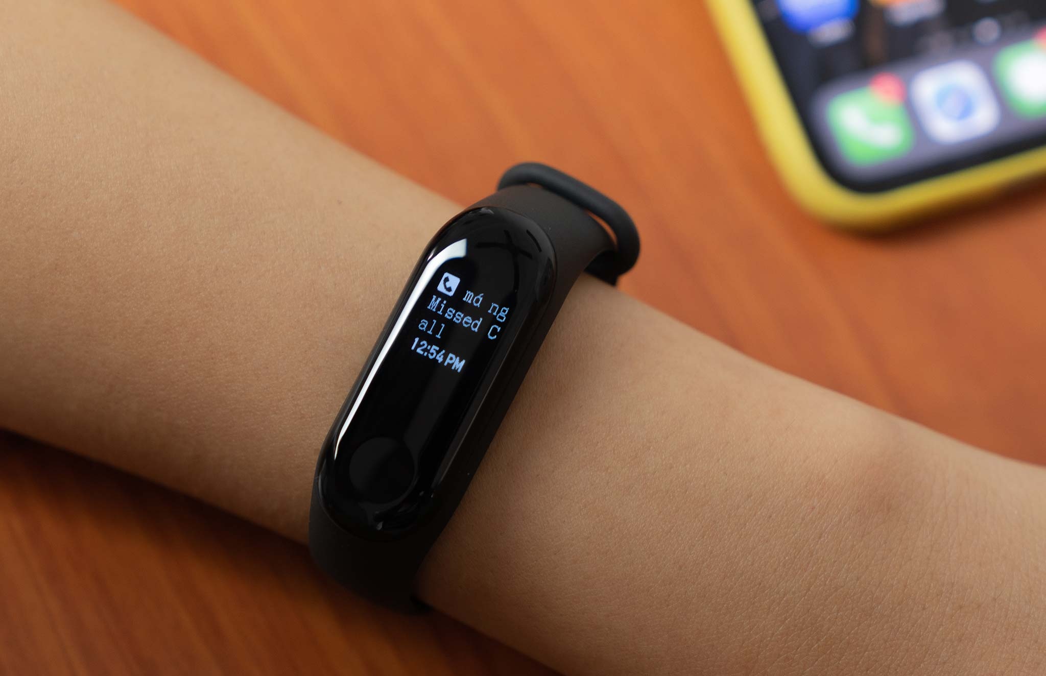 Dây Đeo Tay Dùng Cho Đồng Hồ Thông Minh Xiaomi Mi Band 3 Mi Band 4 - Hàng Chính Hãng